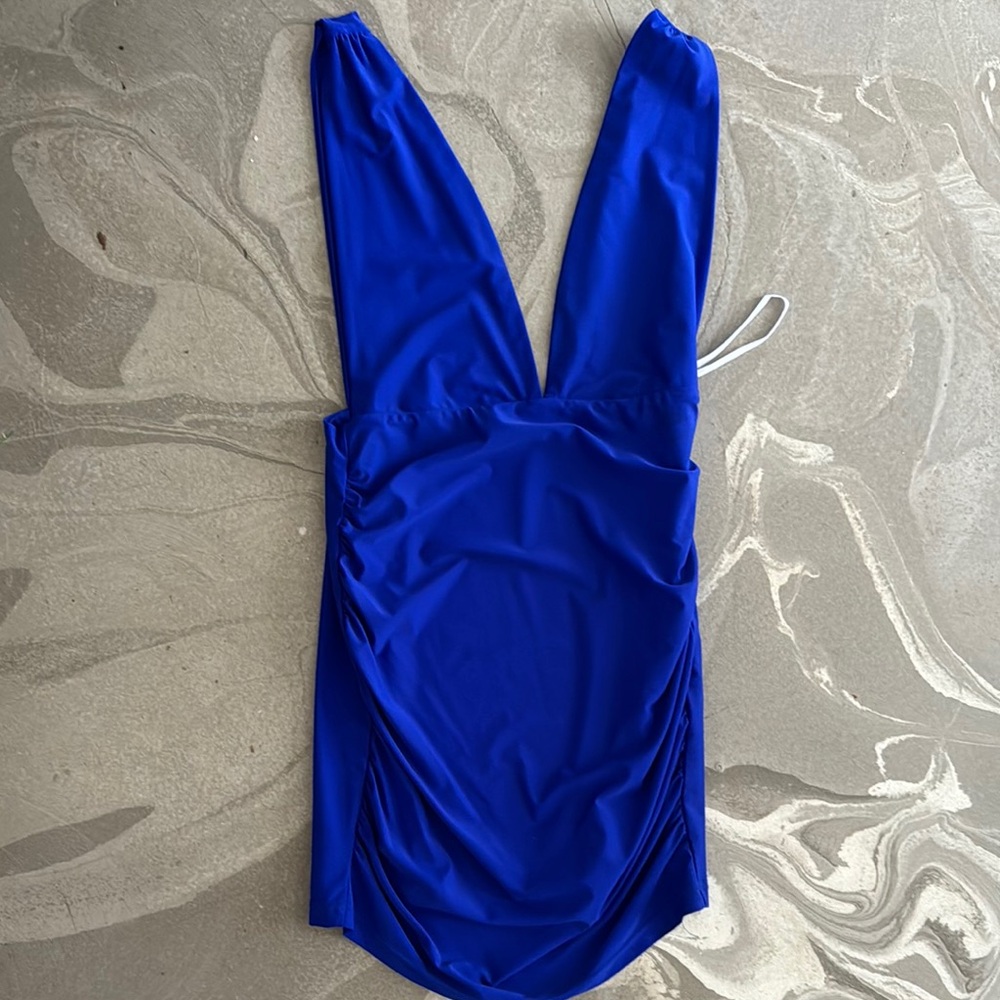 Blue Kids One Piece Swimsuit